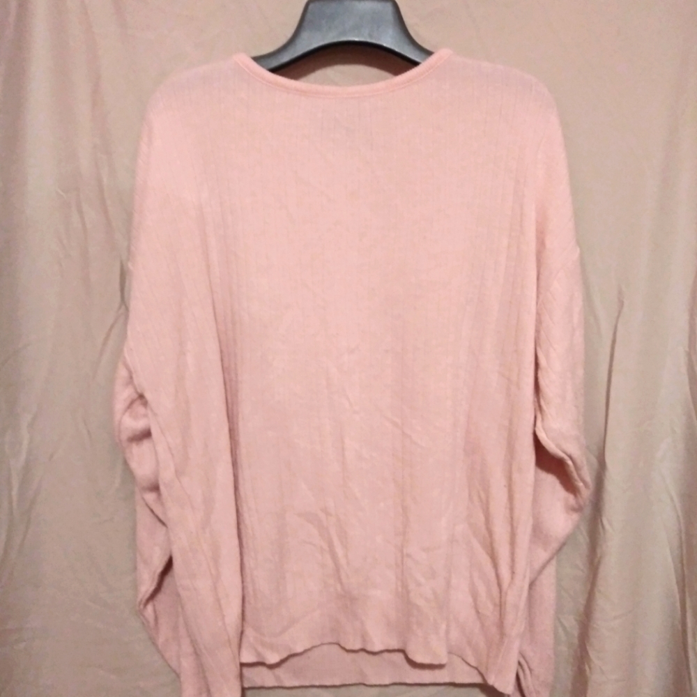 Sag Harbor Sweater Pink X Large